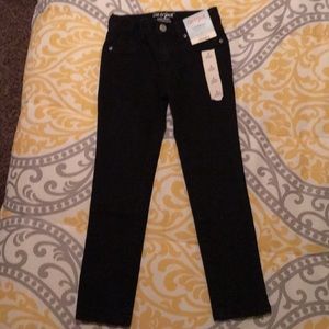 5T super skinny black jeans